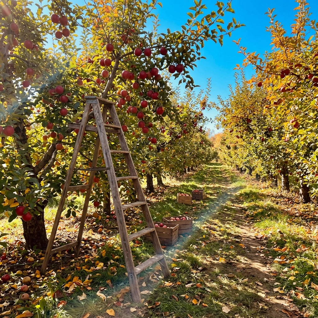 Apple orchard at Beasley's